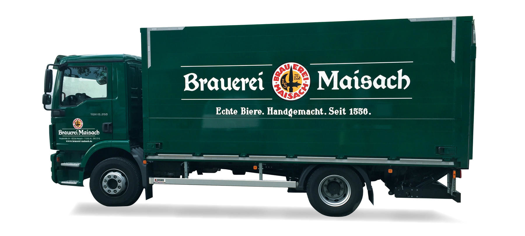 Brauerei Maisach, Corporate Design, LKW
