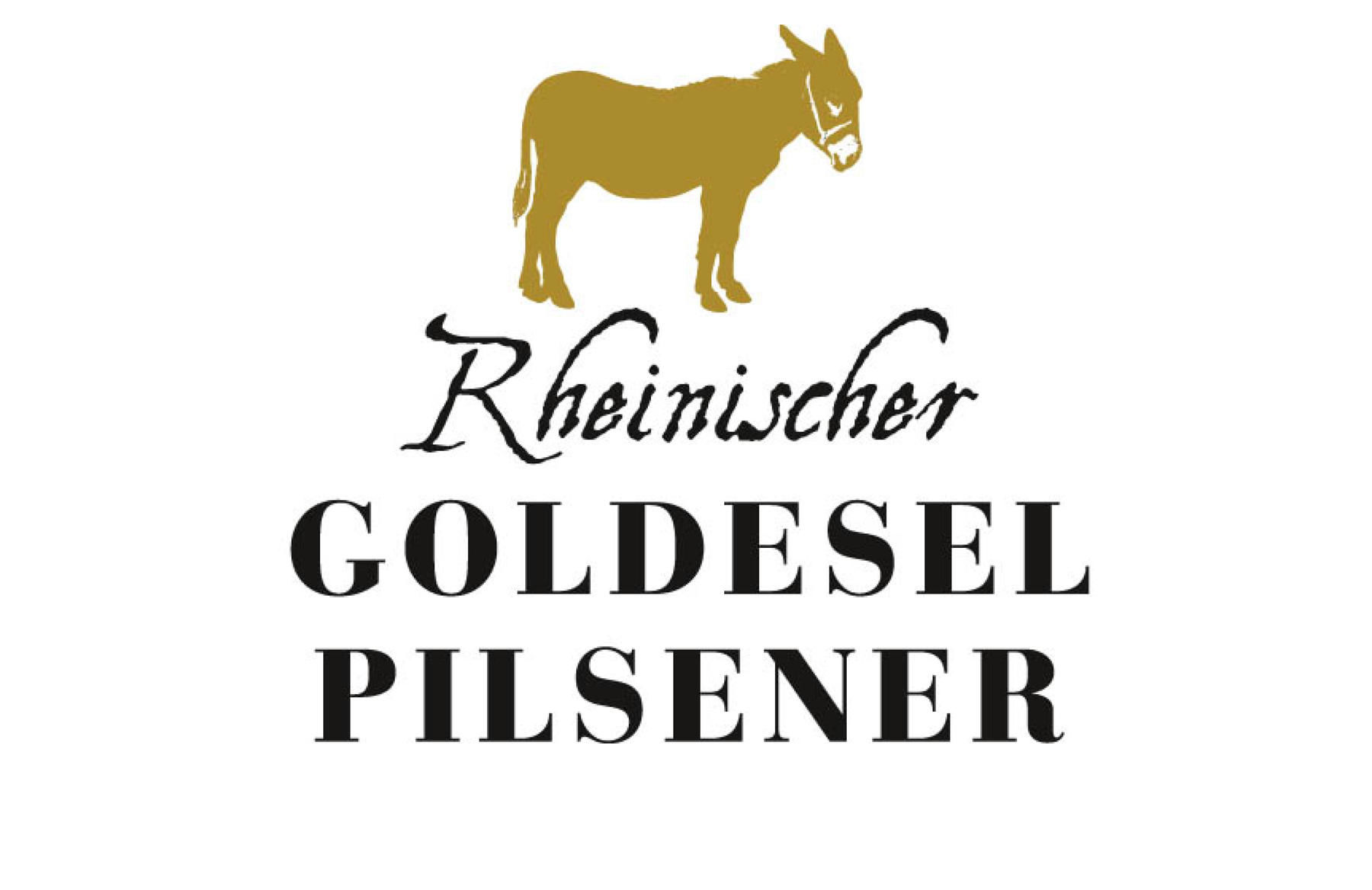 Goldesel Pilsener, Corporate Design, Packaging